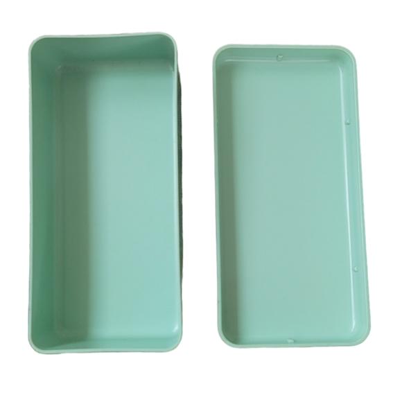 Vintage Sewing Box Art Deco Style Green Celluloid - Picture 4 of 6